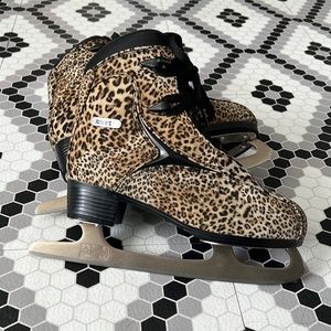 Leopard Print ⛸️ Ice Skates
